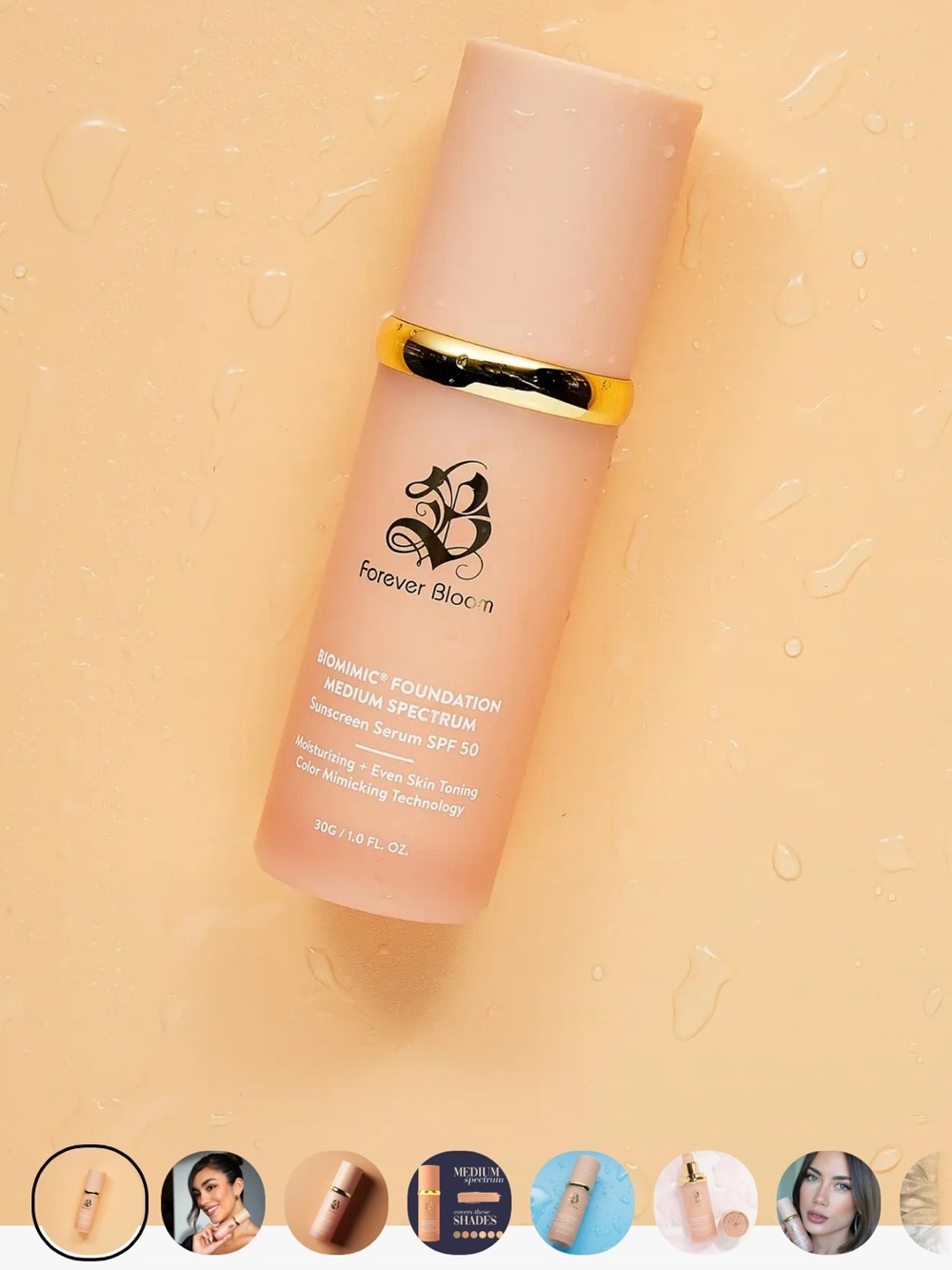 Forever Bloom Biomimic Foundation - Medium